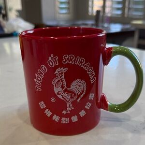 Sriracha Red and Green Mug
